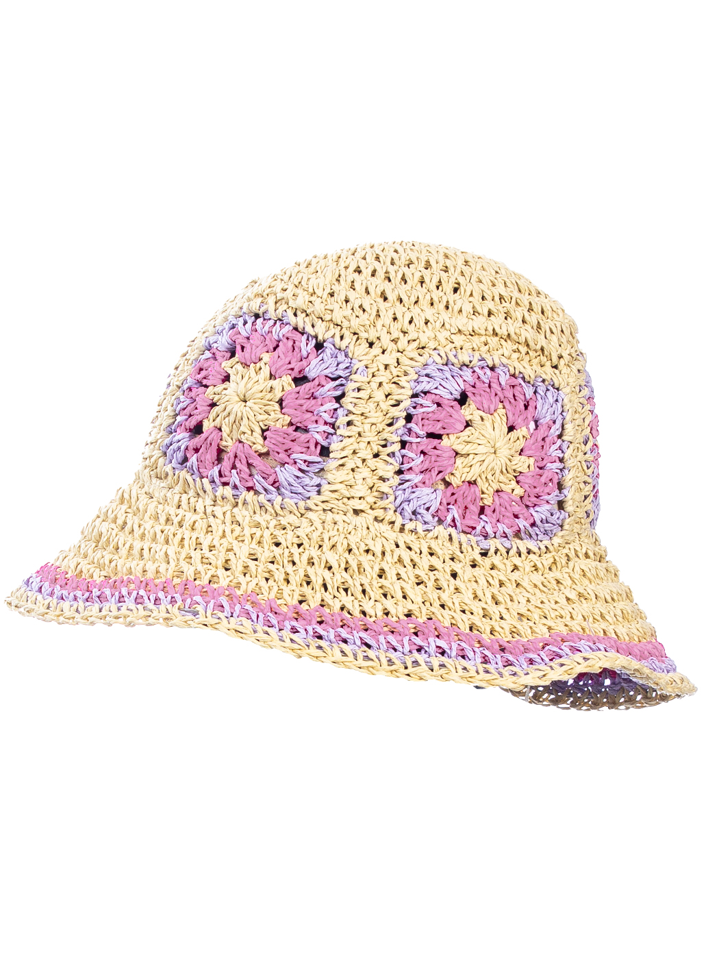 CAPPELLO PAGLIA PIEGHEVOLE - PINK